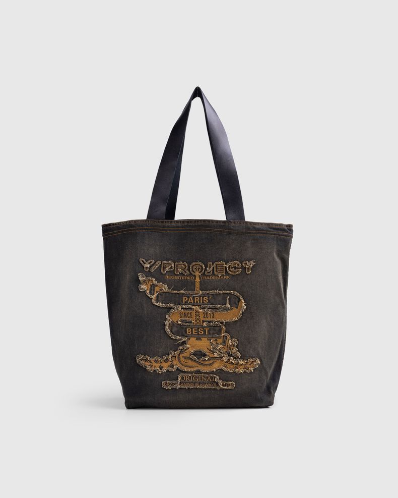 Paris' Best Tote Bag Vintage Black