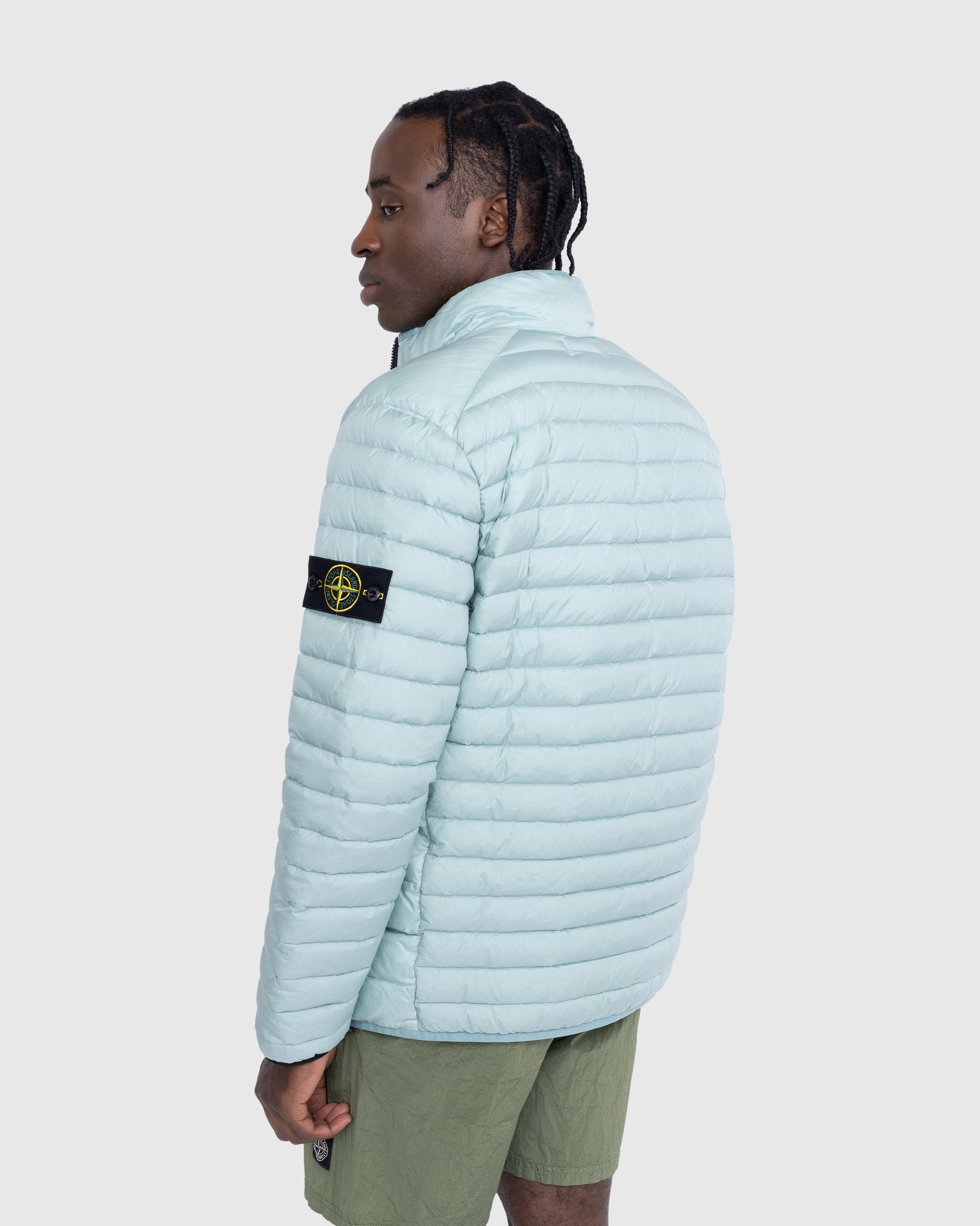 Stone island blue puffer jacket new arrivals
