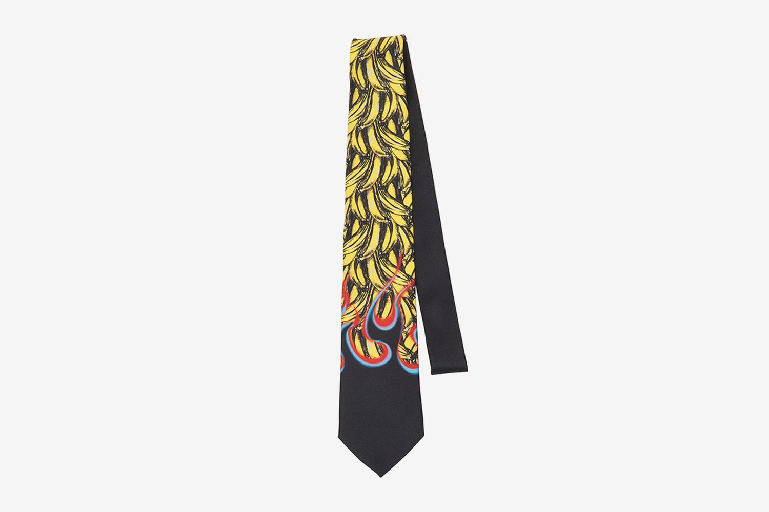 Bananas & Flames Silk Tie