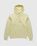 Acne Studios – Organic Cotton Hooded Sweatshirt Vanilla Yellow - Sweats - Yellow - Image 1