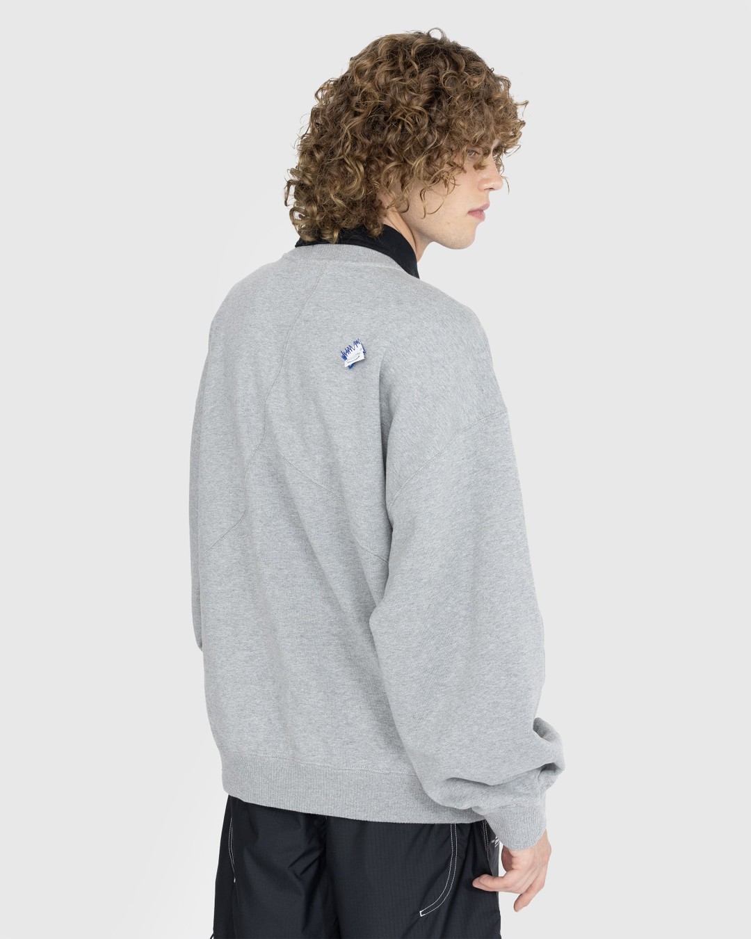 Converse x Ader Error – Shapes Crew Sweatshirt Vintage Grey Heather - Sweats - Grey - Image 3