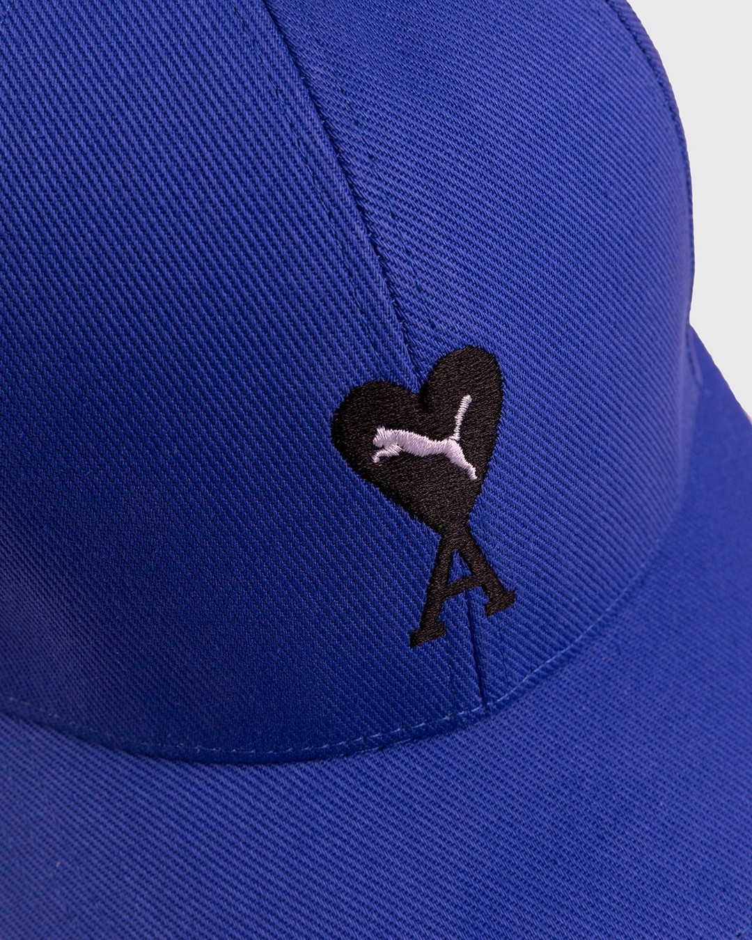 Puma x AMI – Low Curve Logo Cap Dazzling Blue - Hats - Blue - Image 7