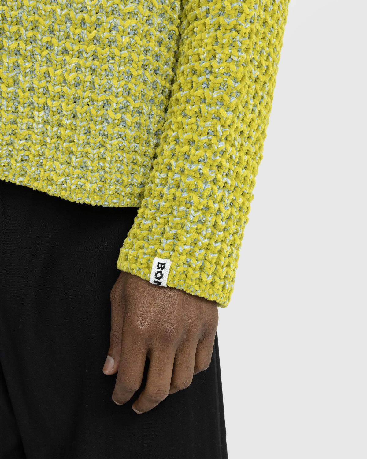 Bonsai – Oversized Knit Cardigan Citronelle - Knitwear - Yellow - Image 4