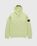 Stone Island –  64151 Garment-Dyed Cotton Fleece Hoodie Light Green 