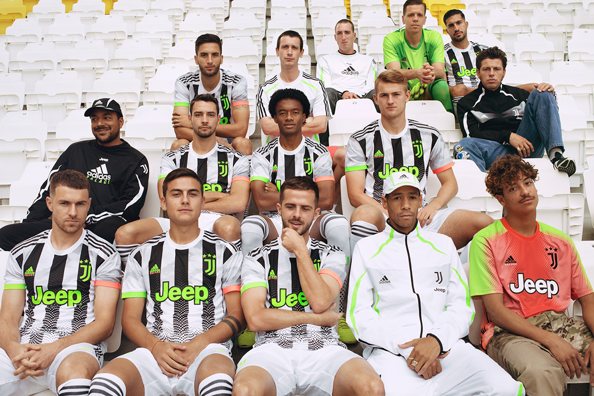 The Palace crew meet Juventus