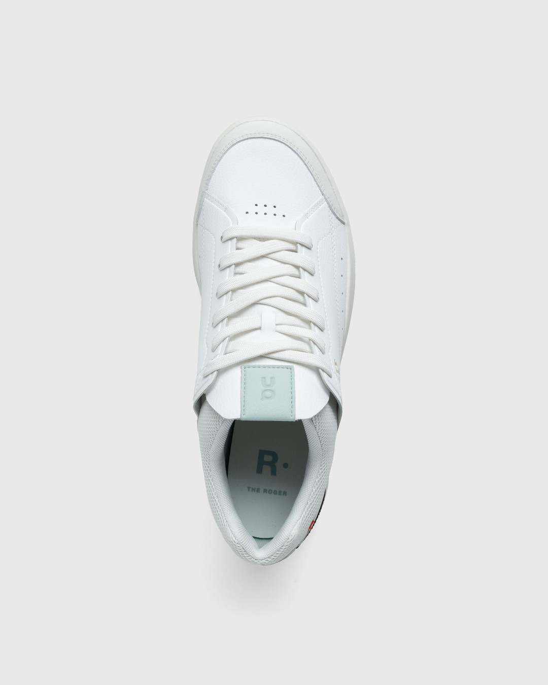 On – THE ROGER Centre Court White/Surf - Low Top Sneakers - White - Image 5
