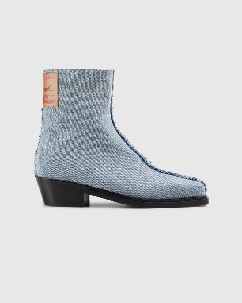 Y/Project – Paris’ Best Boots Vintage Ice Blue