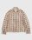 bode – Diamond Lace Long-Sleeve Shirt Beige