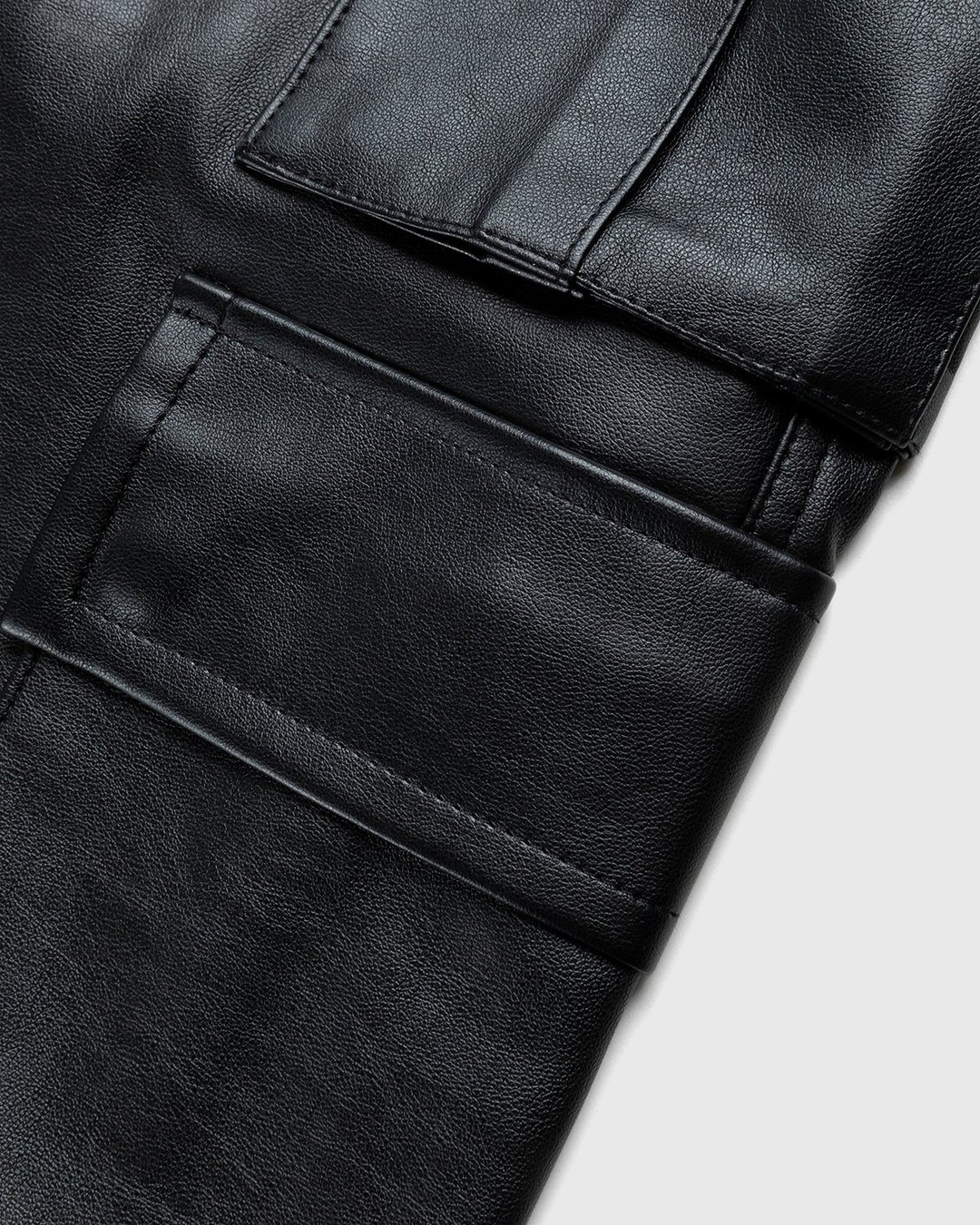 GmbH – Bekir Cargo Trousers With Double Zips Black - Pants - Black - Image 8