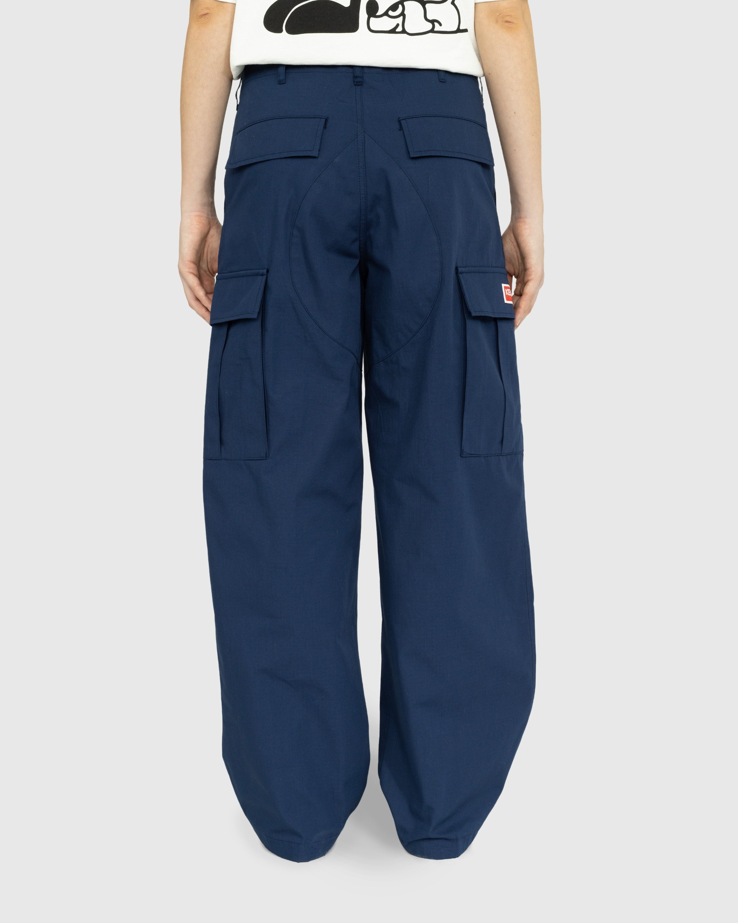 Kenzo – Cargo Jogpants - Pants - Blue - Image 4