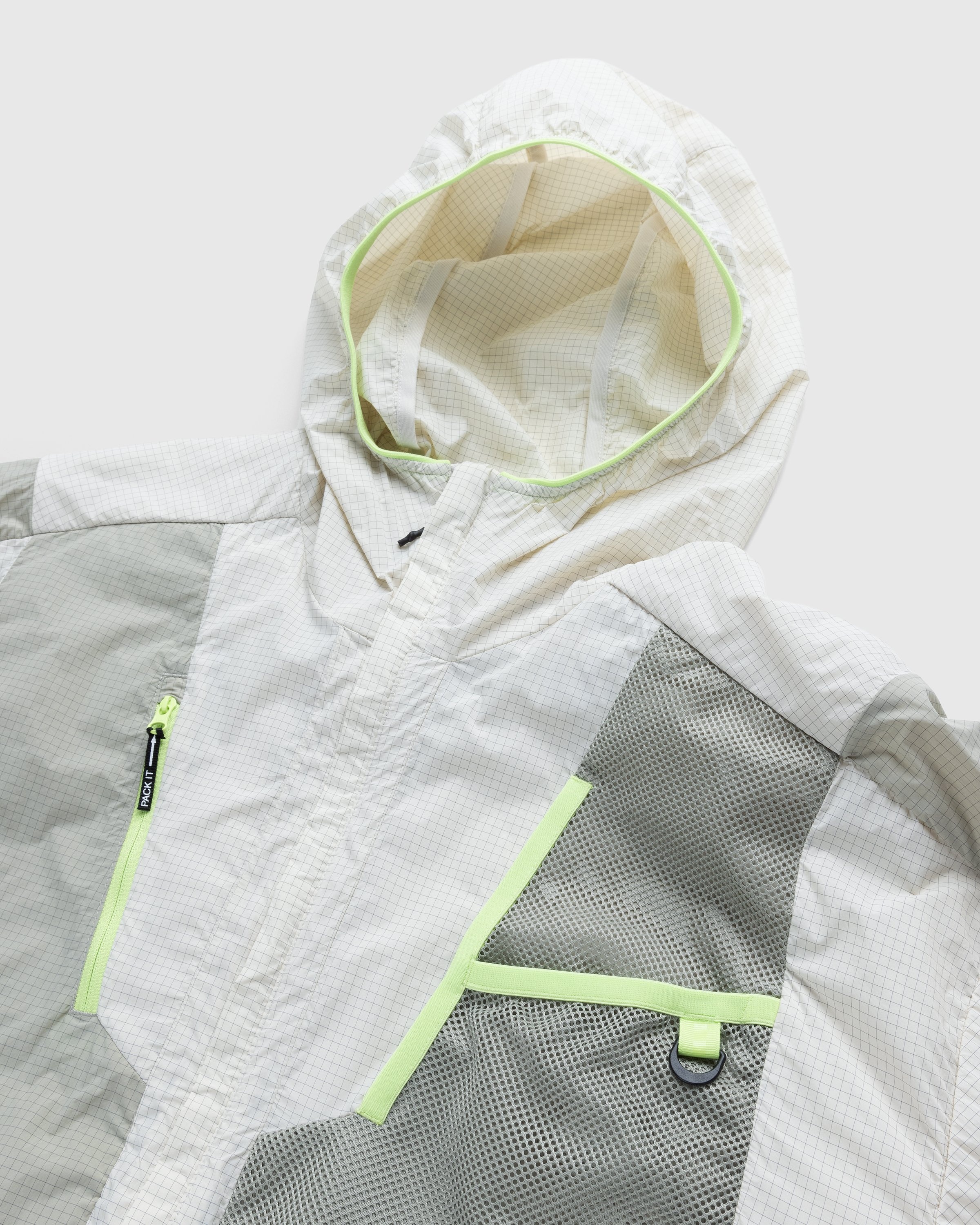 Adidas – U Voyager Light Windbreaker Aluminum/Feather Grey - Outerwear - Beige - Image 4