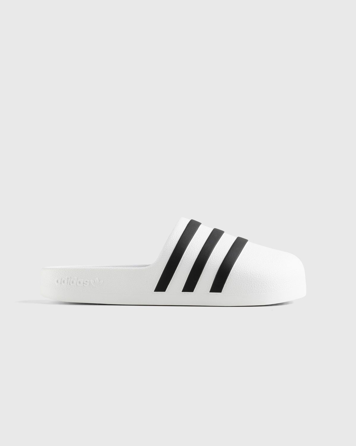 Adidas – Adifom Adilette White/Black/White - Slides - White - Image 1