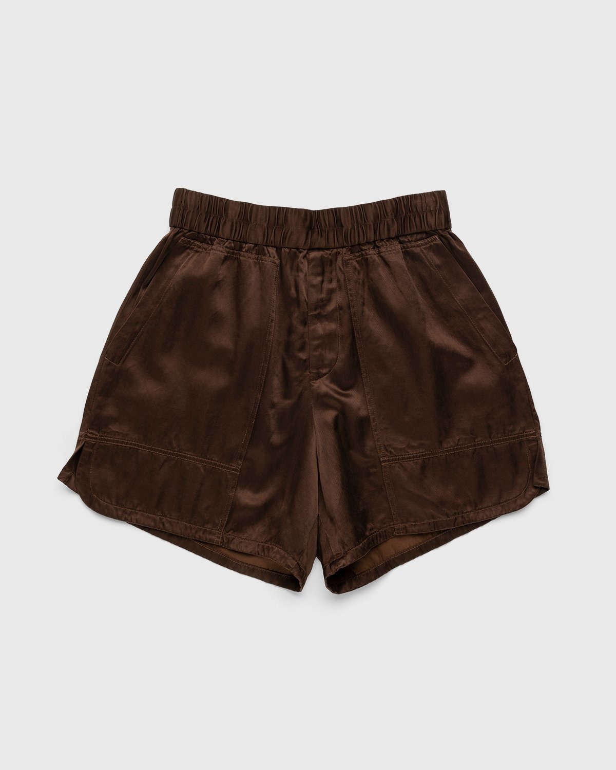 Dries van Noten Pooles Shorts Brown Highsnobiety Shop
