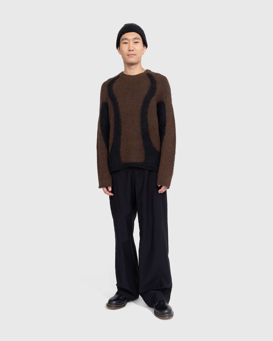 _J.L-A.L_ – Liquid Alpaca Sweater Black - Knitwear - Black - Image 3