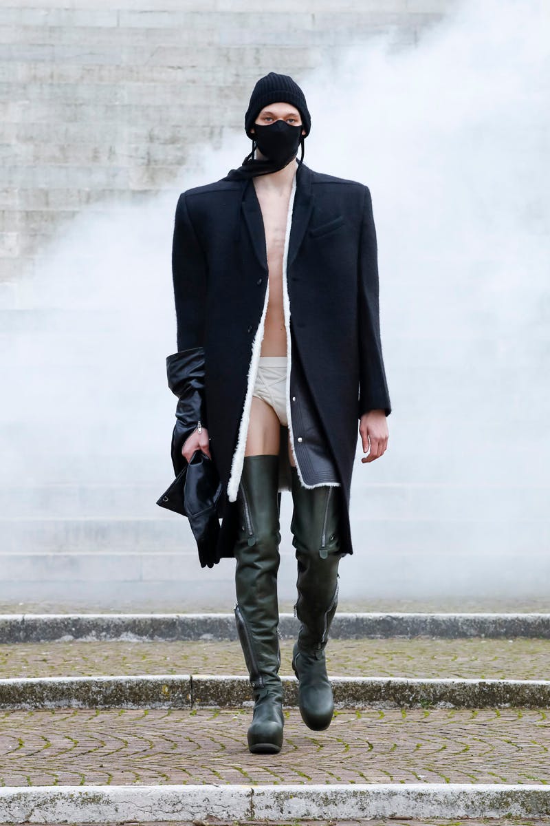 Rick Owens show, Runway, Fall Winter 2021, Paris Fashion Week
