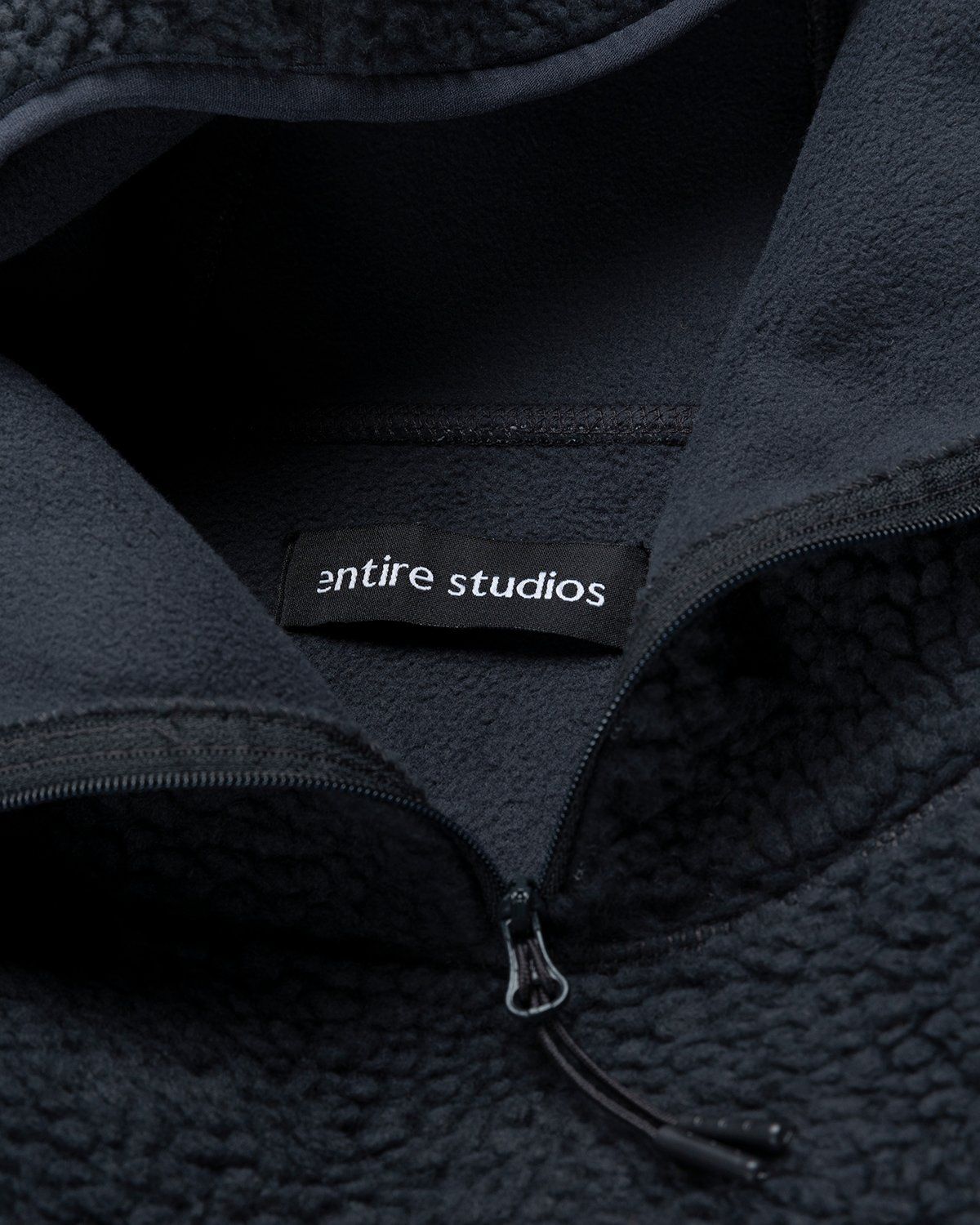 Entire Studios – Fluffy Fleece Charcoal - Fleece - Grey - Image 4