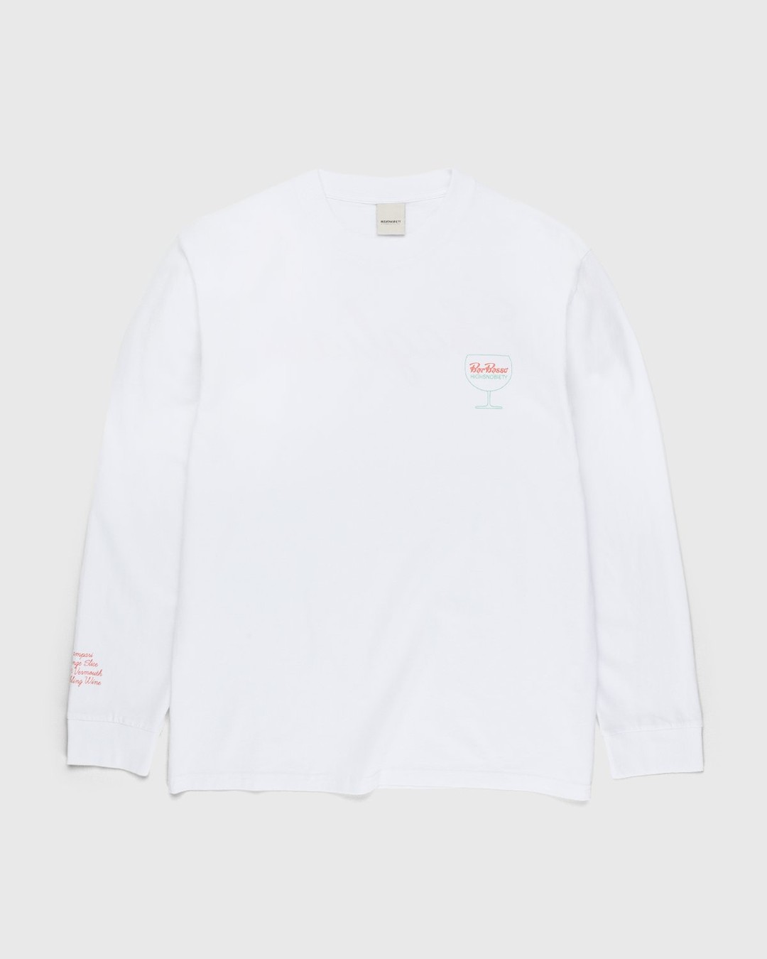 Bar Basso x Highsnobiety – Sbagliato Longsleeve White - Longsleeves - White - Image 2