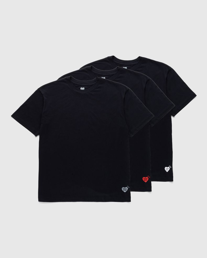 3 Pack T-Shirt Set Black