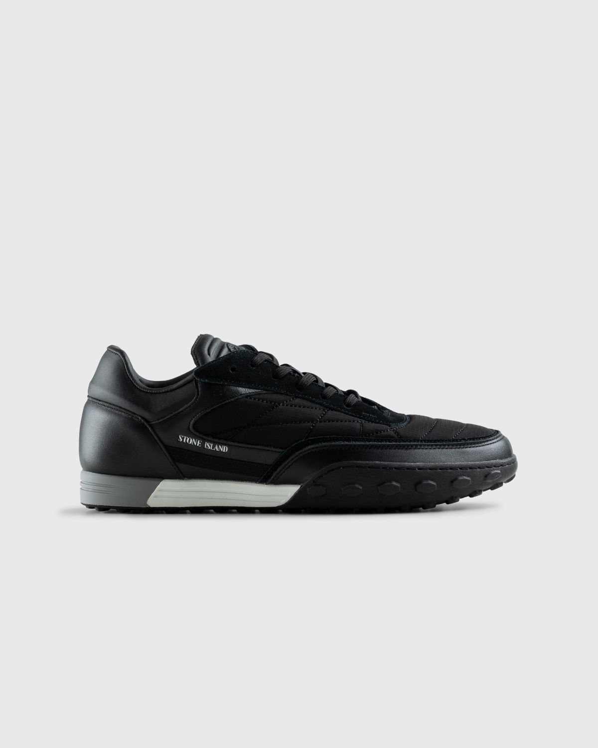 Stone Island – Football Sneaker Black - Low Top Sneakers - Black - Image 1