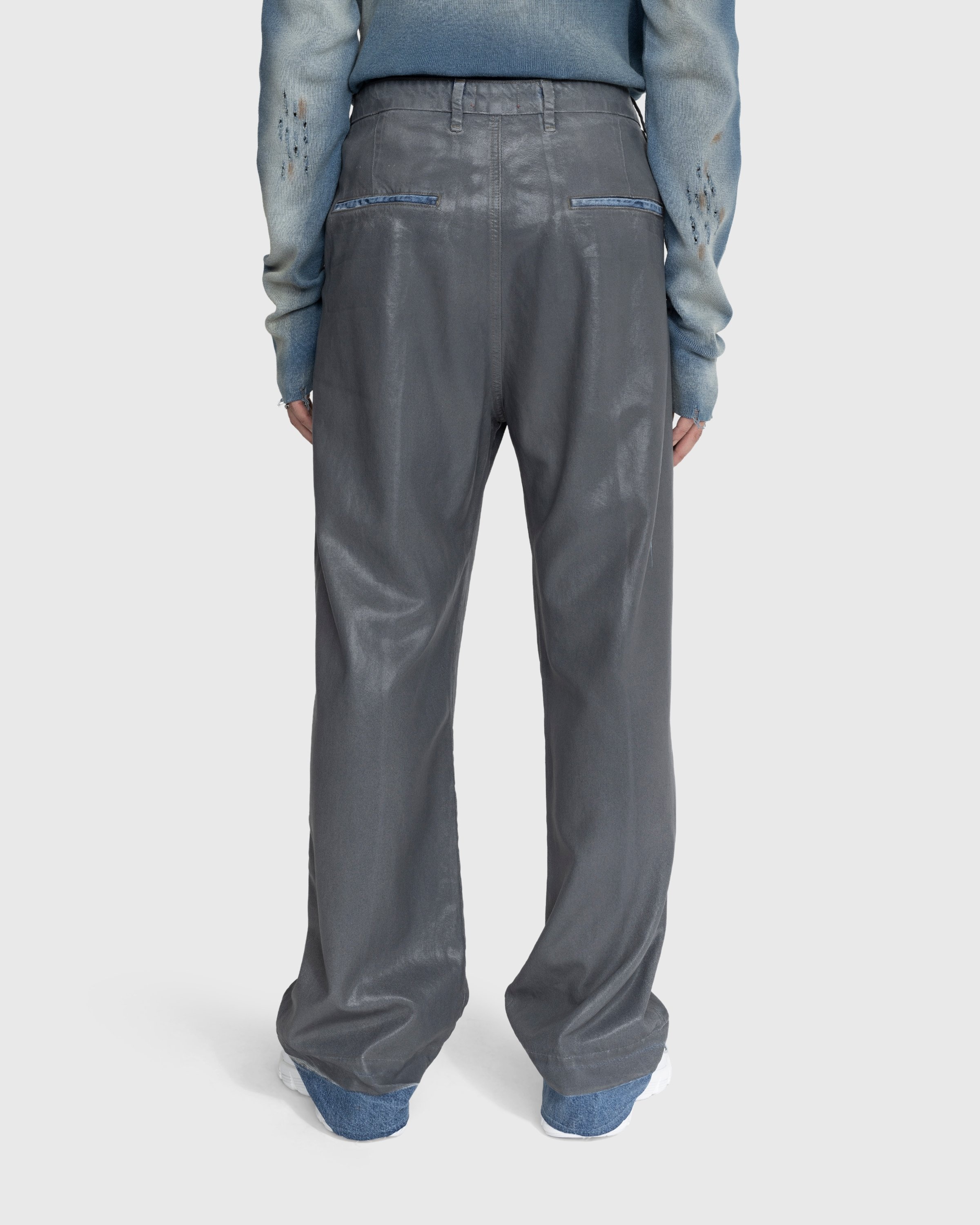 Diesel – D-Chino-Work-Fsc Trousers Grey - Pants - Grey - Image 3