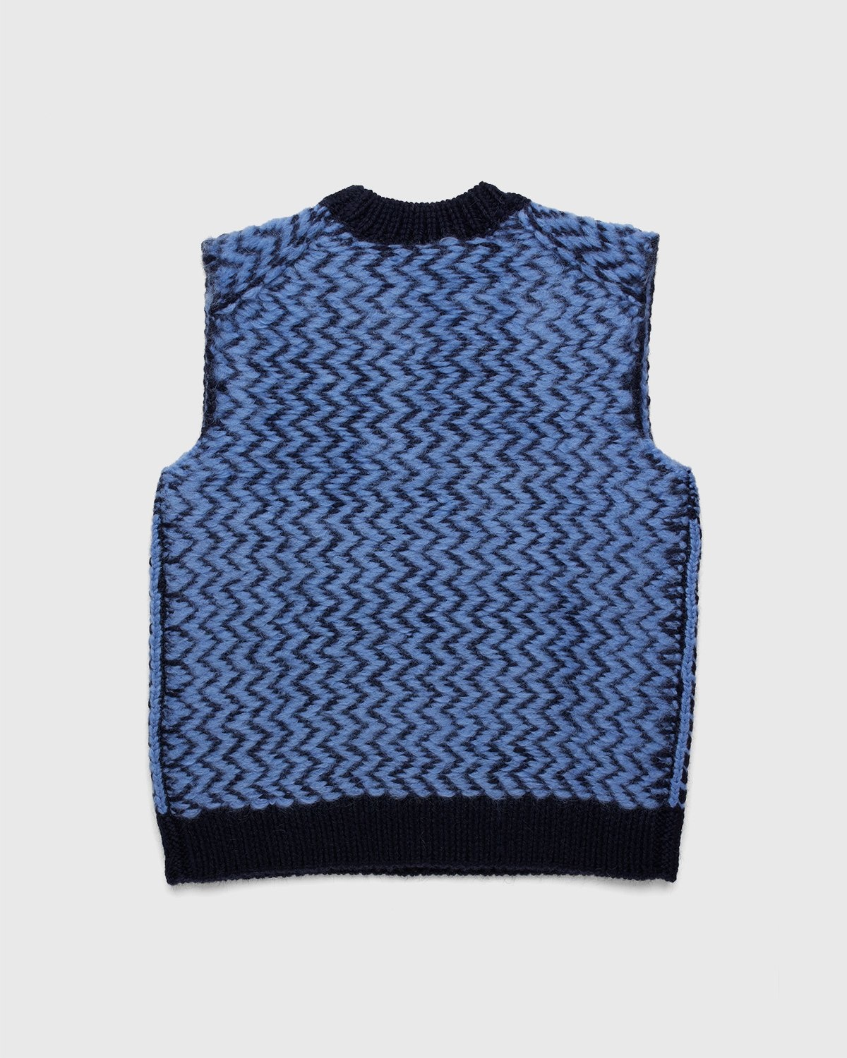 Jil Sander – Vest Knitted Blue - Knitwear - Blue - Image 2