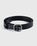 Acne Studios – Leather Buckle Belt Black - Belts - Black - Image 1