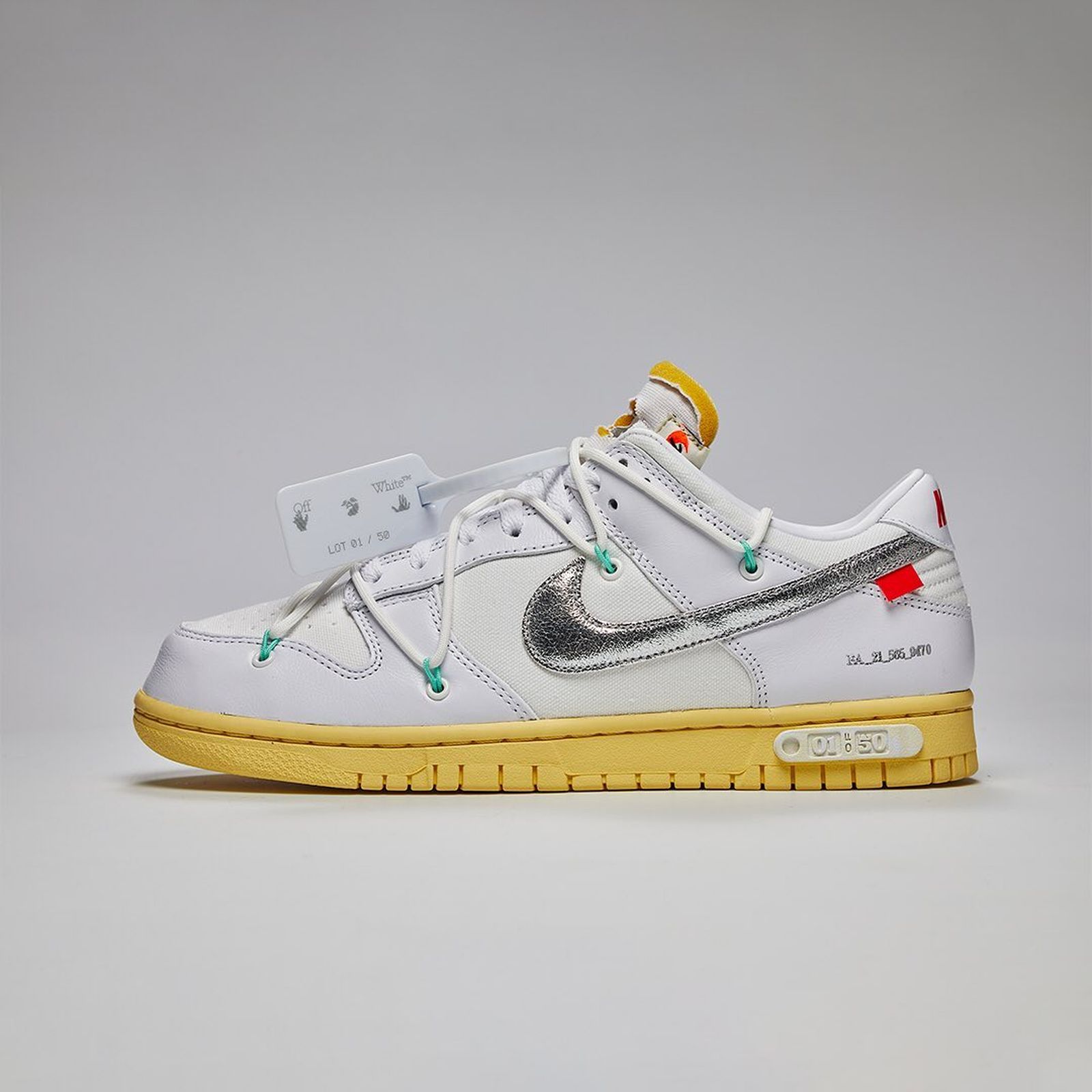 Nike x Off-White™ Dunk Low Lot 1 & 50 Release Information