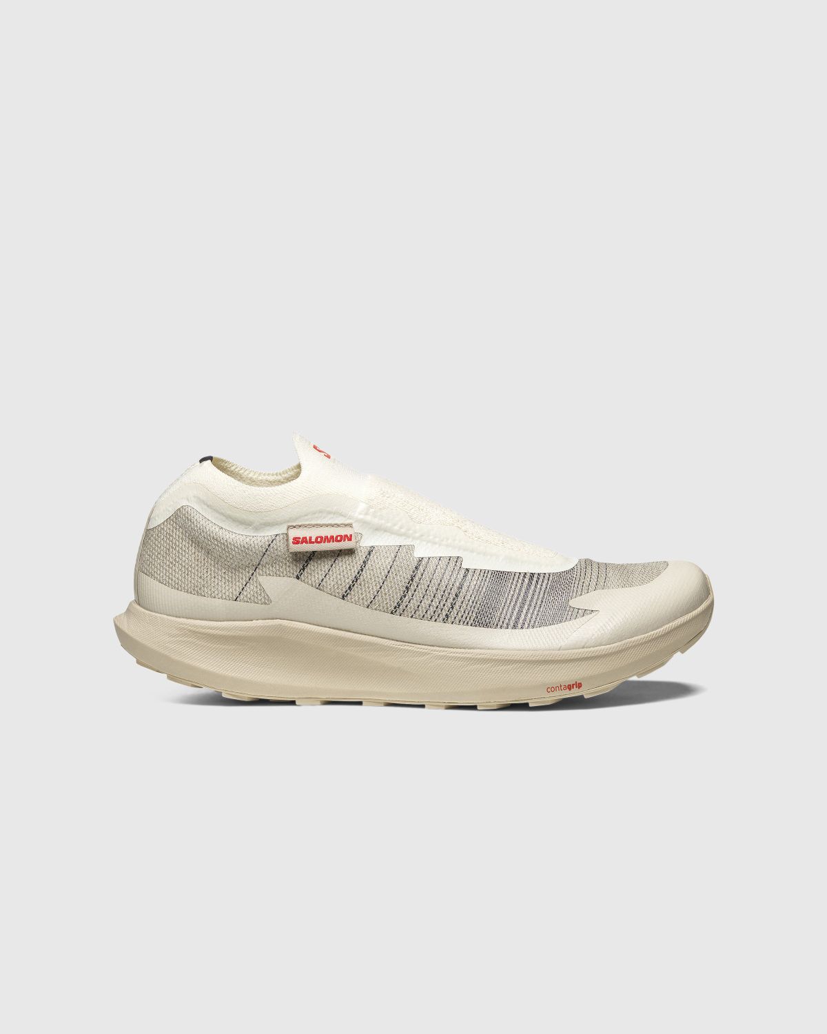 Salomon – PULSAR ADVANCED Vanila/Feather Grey - Sneakers - Beige - Image 1