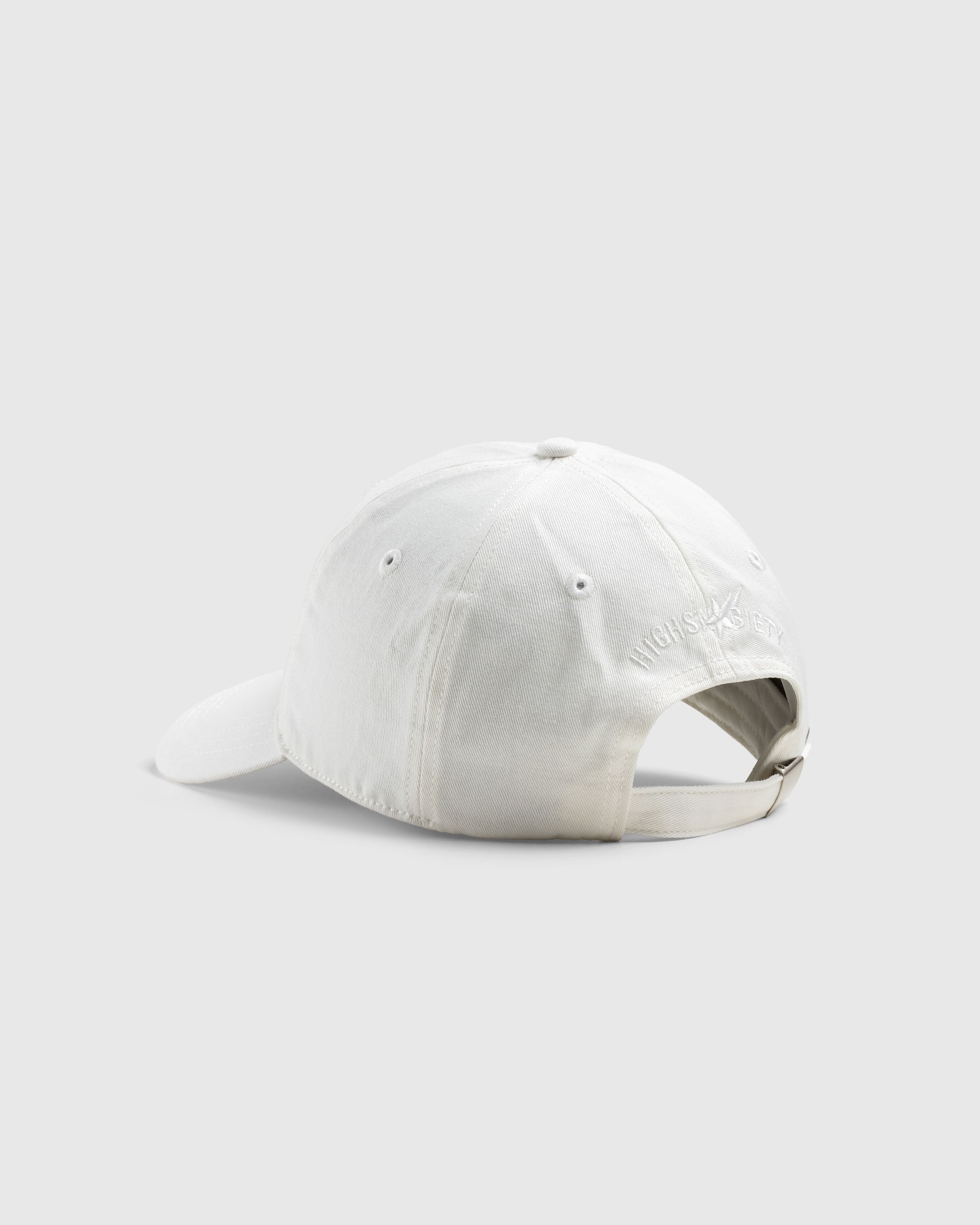 BAPE x Highsnobiety – Logo Cap Ivory - Hats - Beige - Image 3