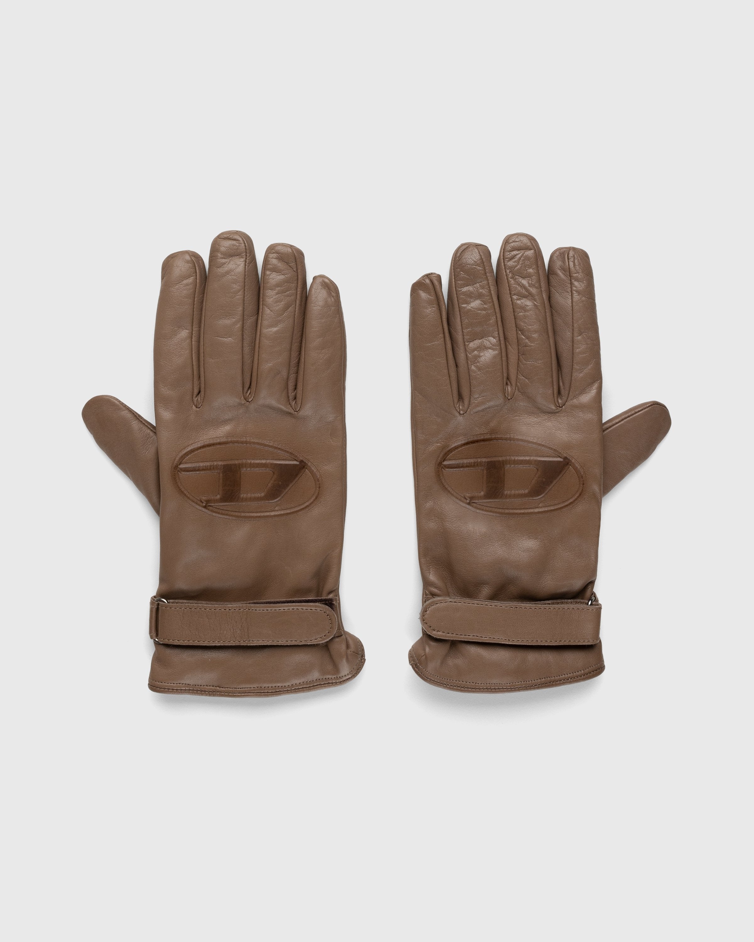 Diesel – Dermont Gloves Beige - 5-Finger - Beige - Image 1