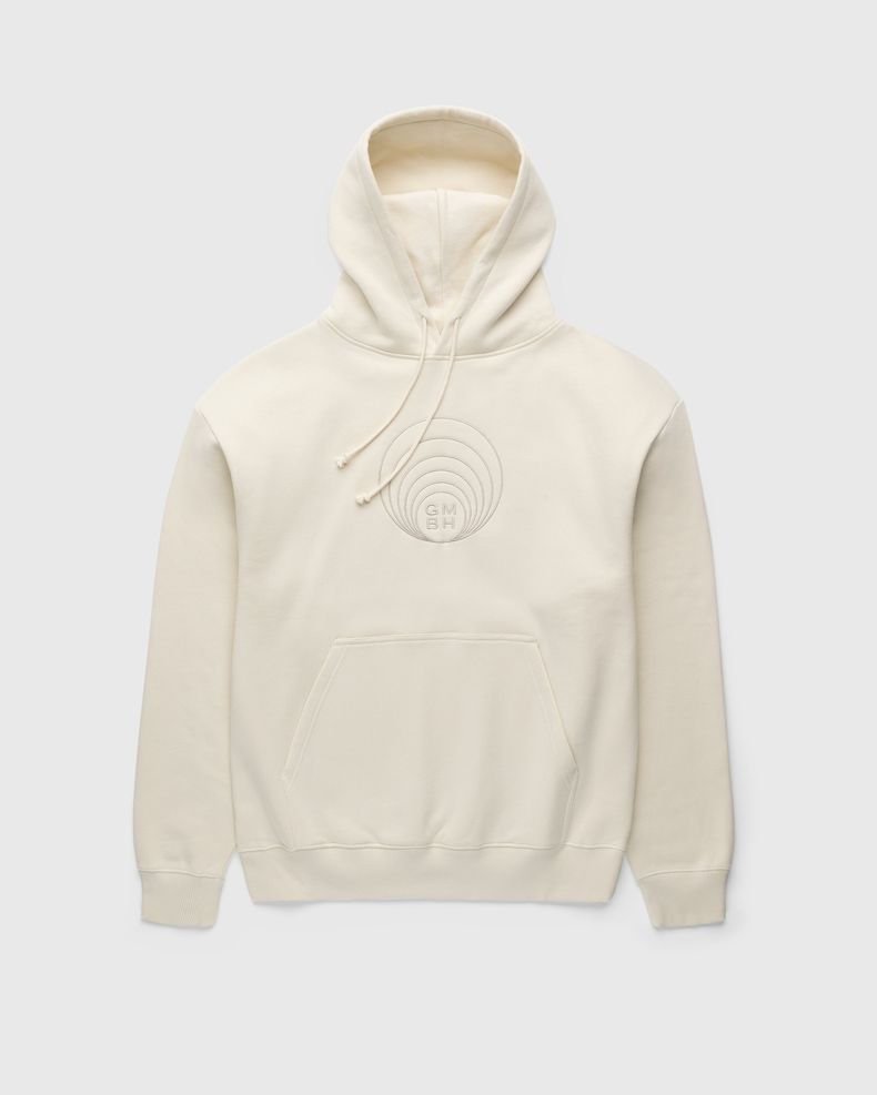 GmbH – Abbas Embroidered Hoodie Ivory