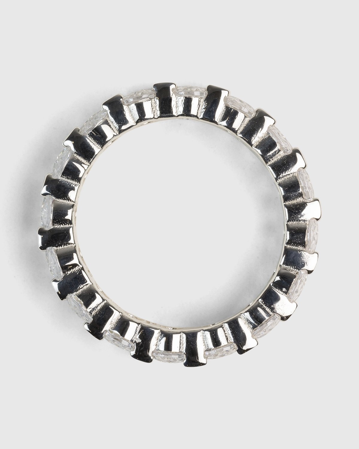 Hatton Labs – Eternity Ring White - Rings - White - Image 2