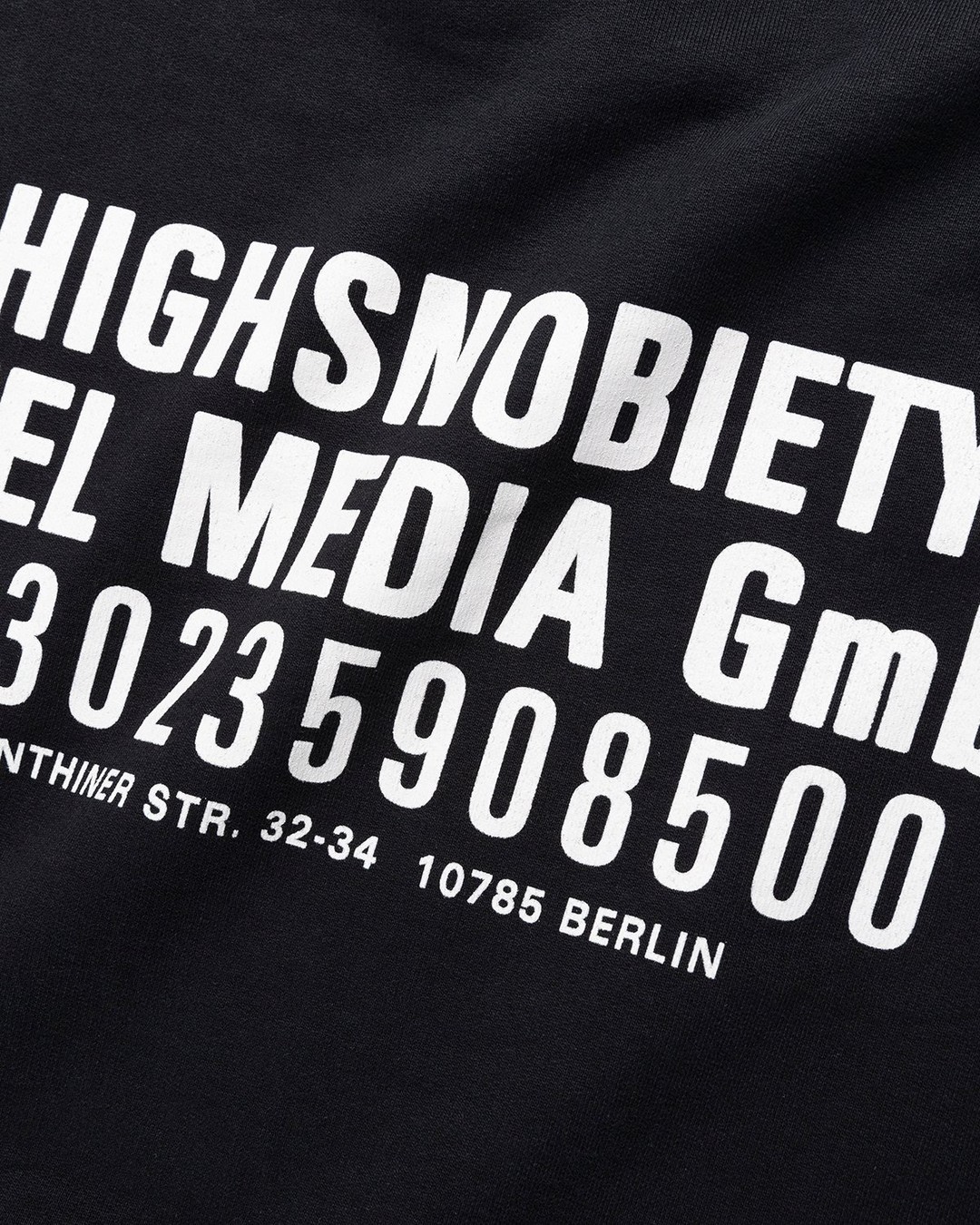 Highsnobiety – Titel Media GmbH Hoodie Black - Hoodies - Black - Image 3