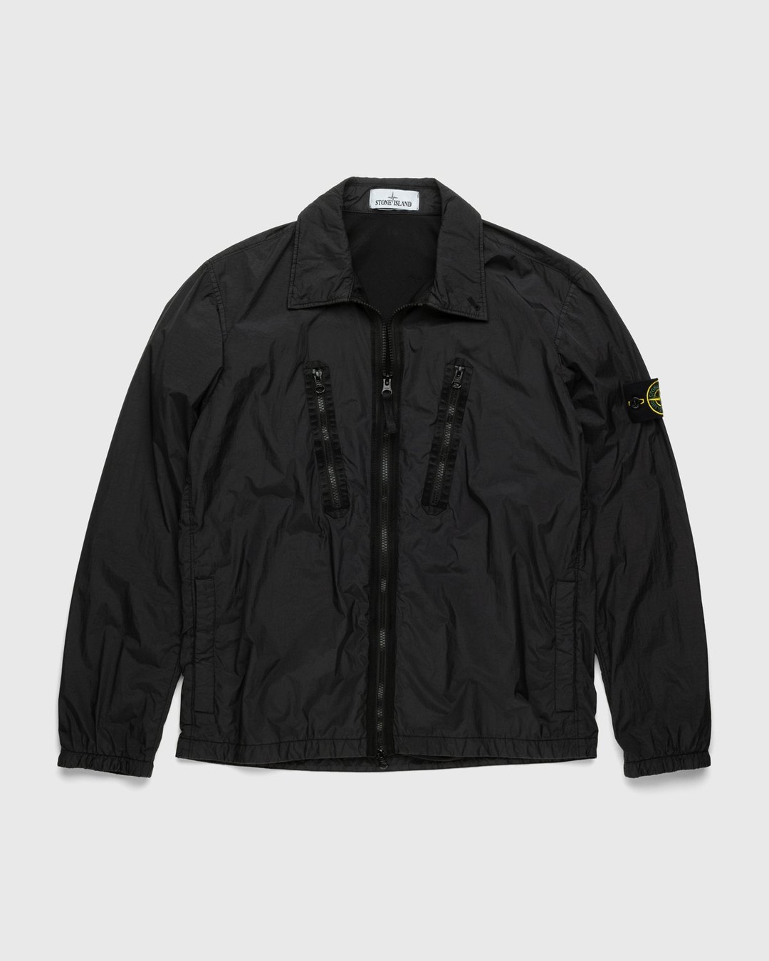 Stone Island – Overshirt Black - Outerwear - Black - Image 1