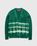 The Elder Statesman – Vision Cardigan Ivory - Knitwear - Green - Image 1