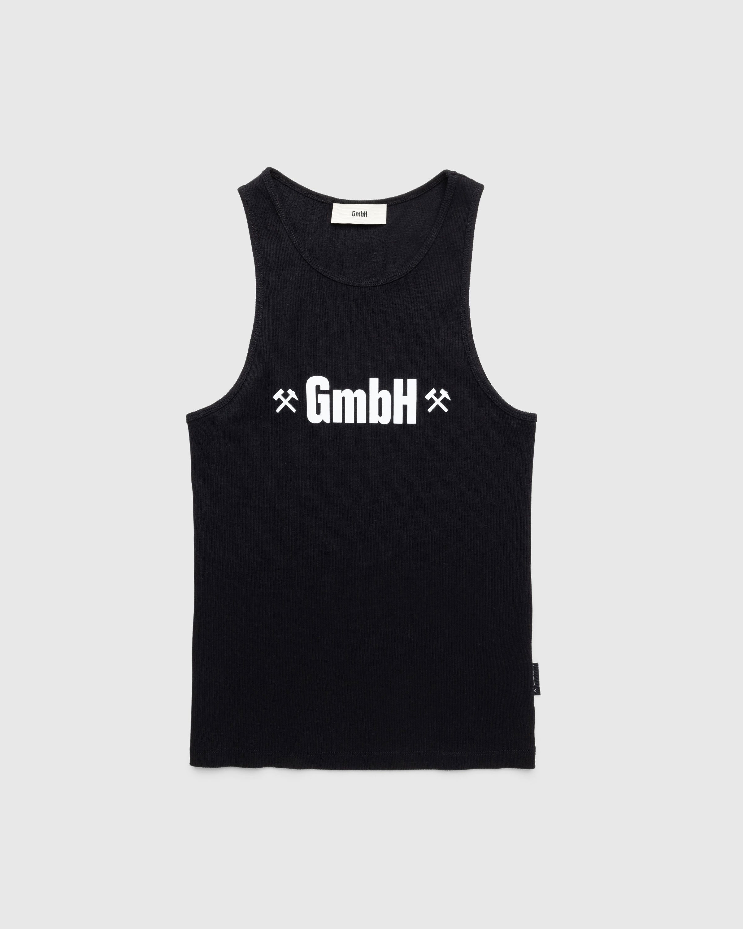 GmbH – Ali Rib Tank Top Black - Tops - Black - Image 1