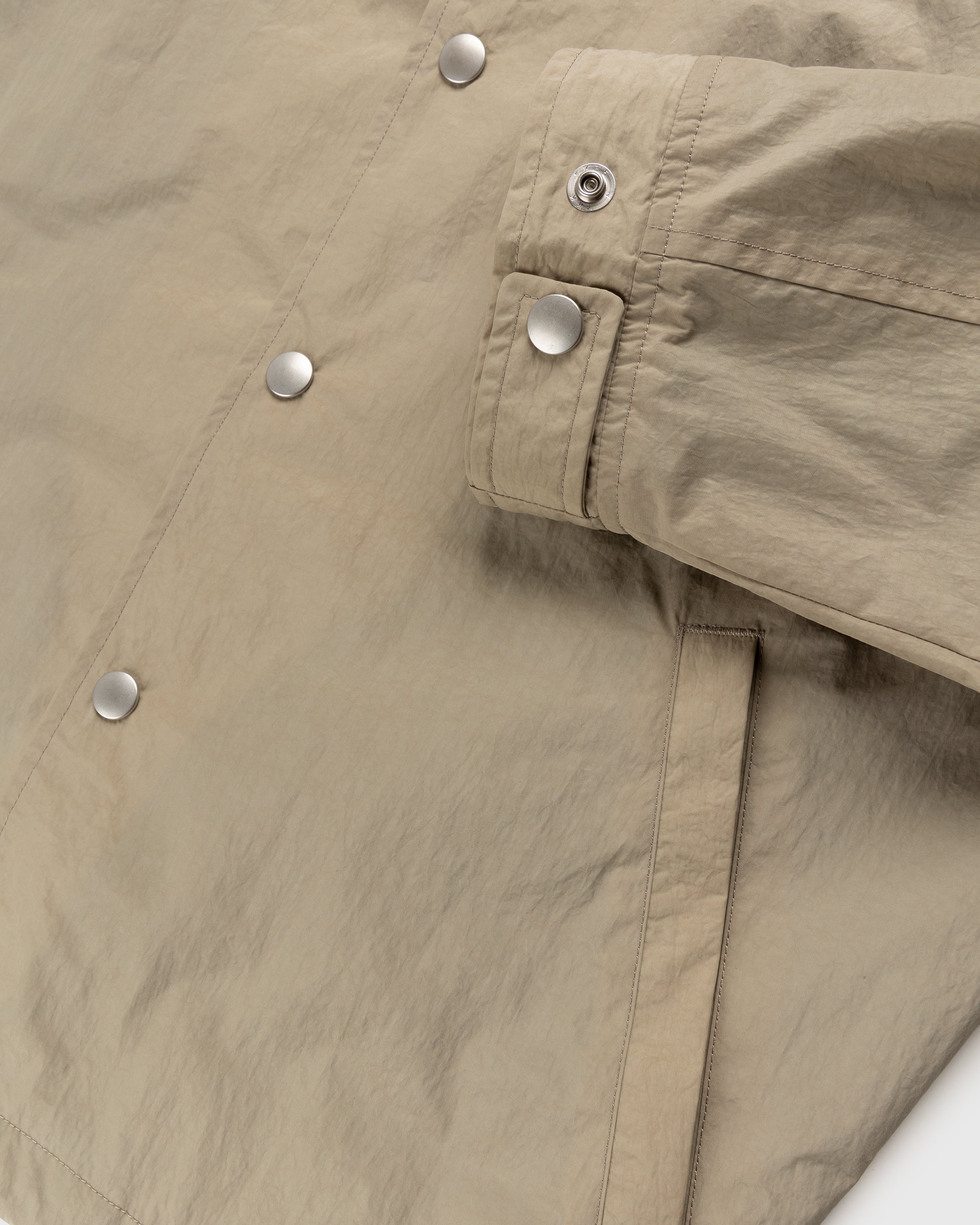 RUF x Highsnobiety – Coach Jacket Light Beige - Outerwear - Beige - Image 5