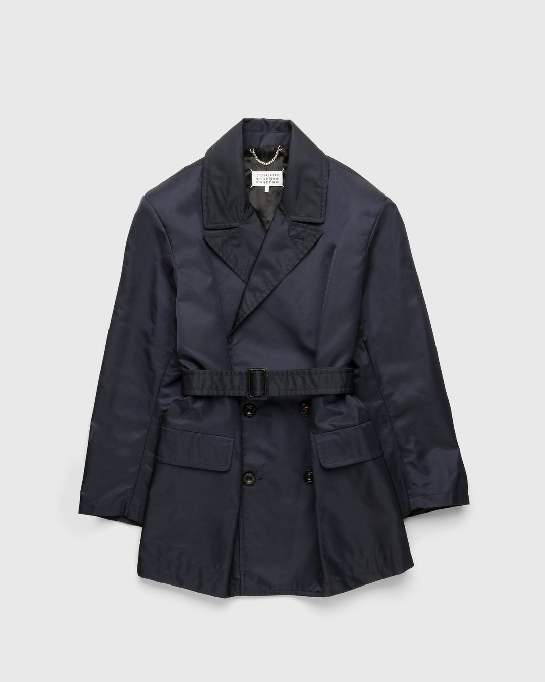 Maison Margiela – Sports Jacket Navy - Trench Coats - Blue - Image 1