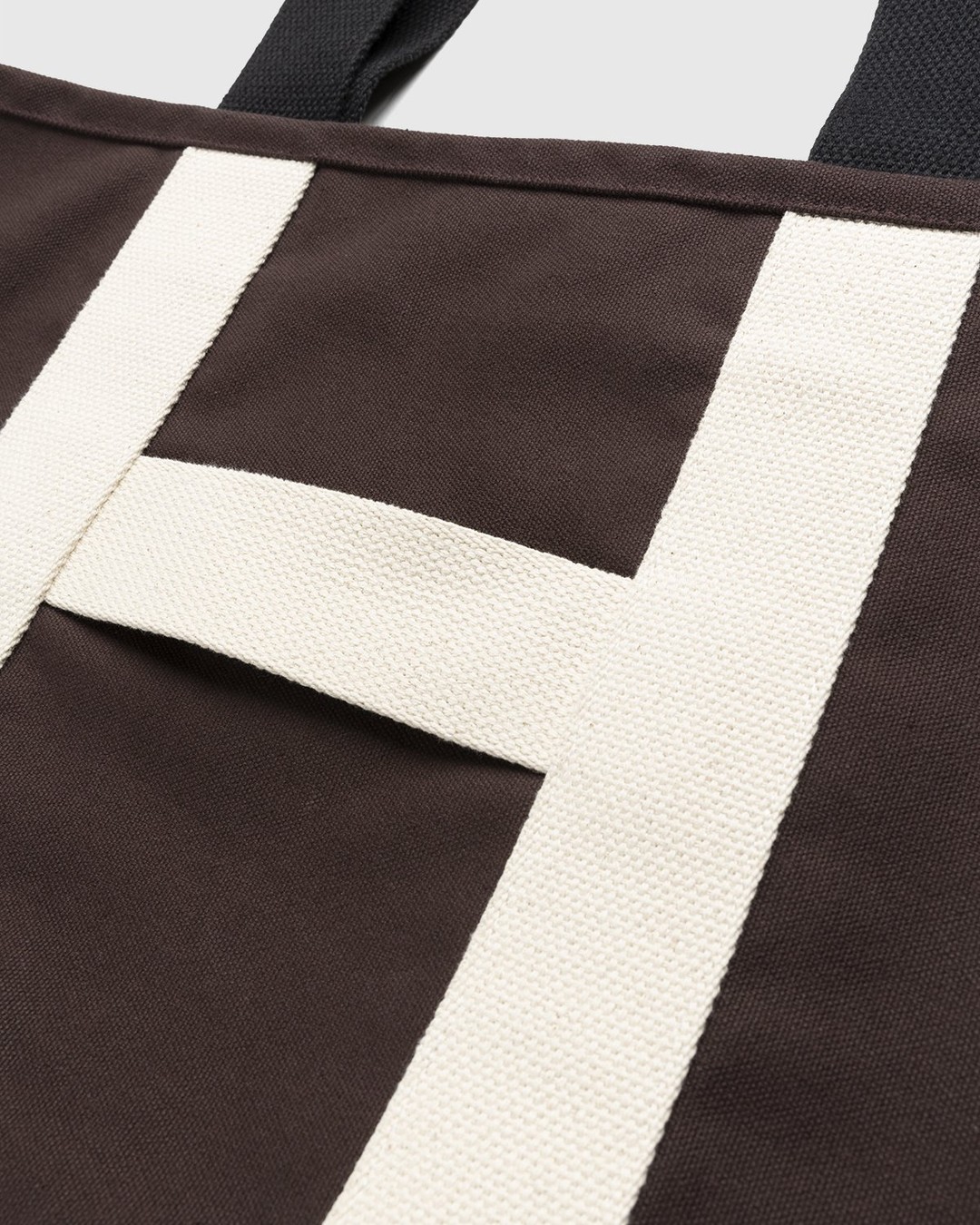 Highsnobiety – Large Staples Tote Bag Brown - Bags - Brown - Image 3