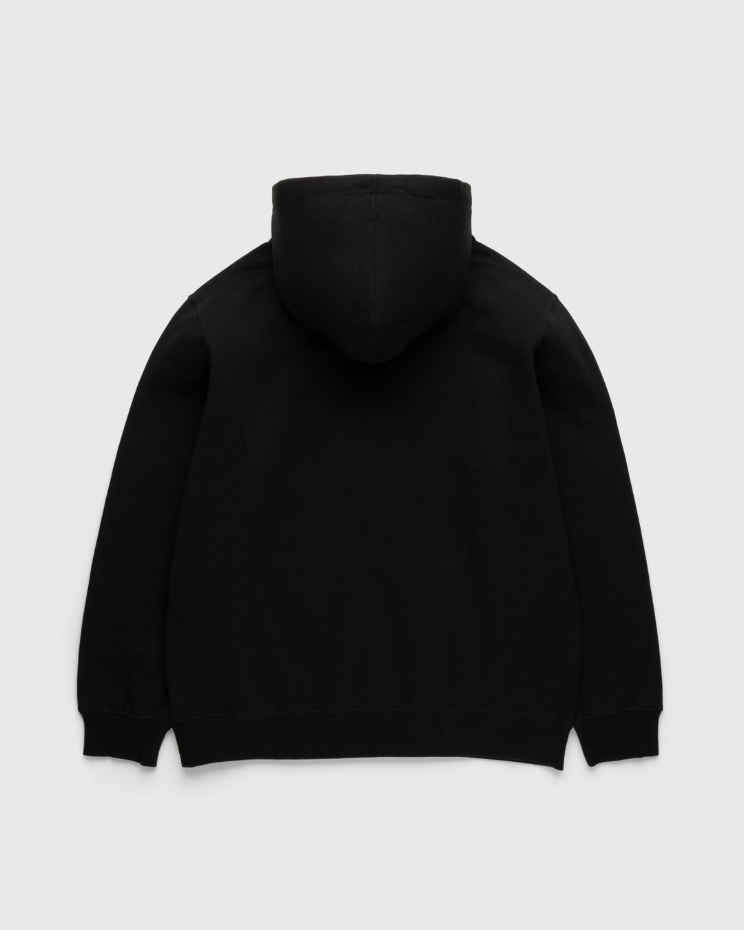 Gramicci – One Point Hooded Sweatshirt Black - Hoodies - Black - Image 2