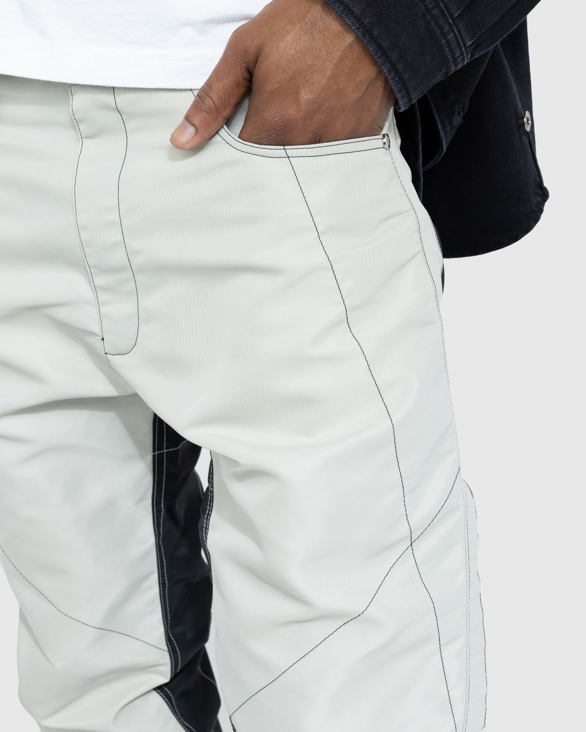 GmbH – Biker Trousers With Exposed Zips Black Grey - Pants - Multi - Image 5