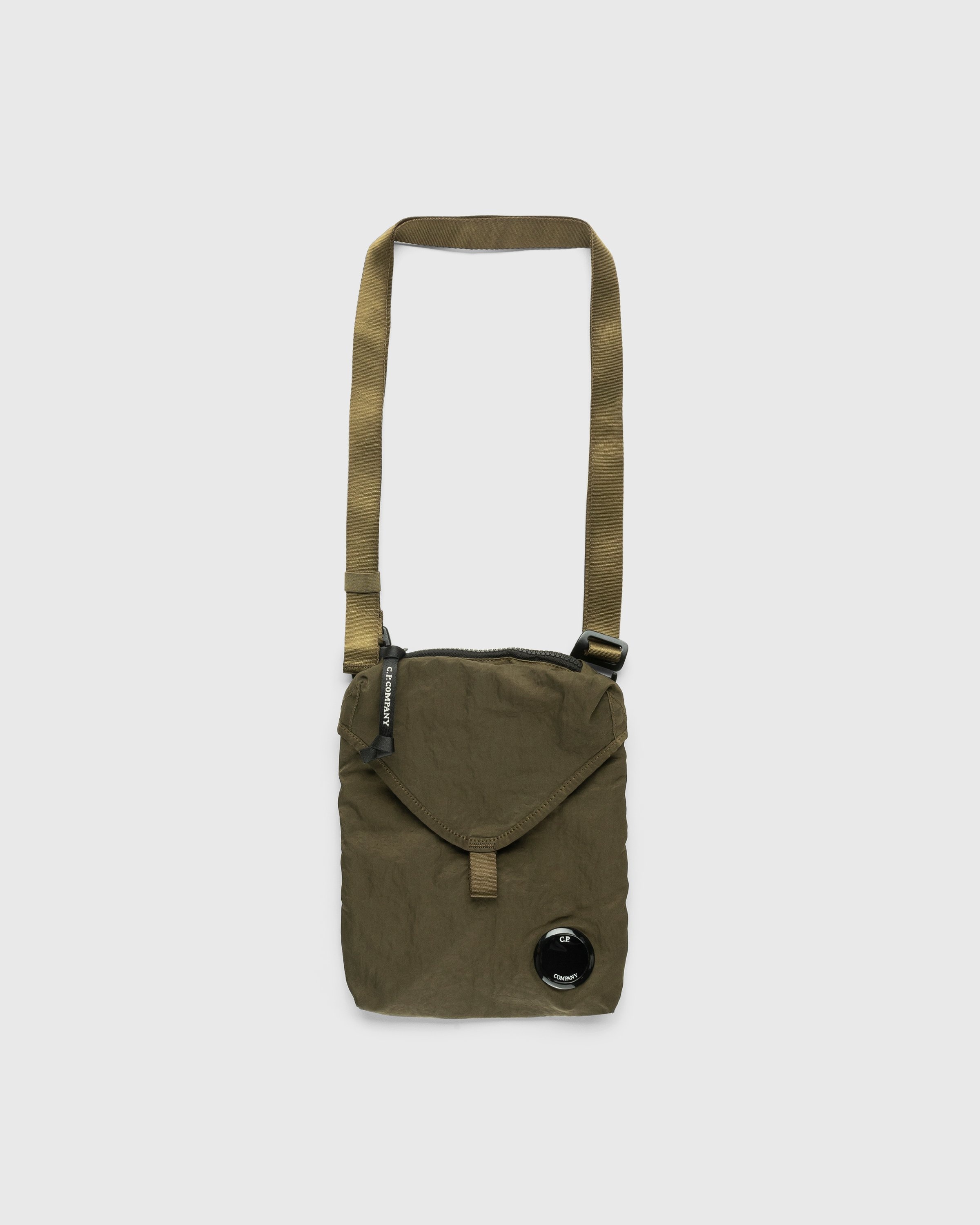 C.P. Company – Nylon B Shoulder Pack Green - Bags - Green - Image 1