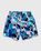 Pattern Shorts Blue