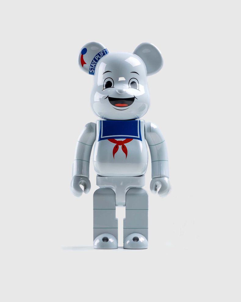 Medicom – BE@RBRICK STAY PUFT MARSHMALLOW MAN WHITE CHROME Ver. 1000%