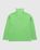 Heavy Milano Rib Knit Zip Turtleneck Green