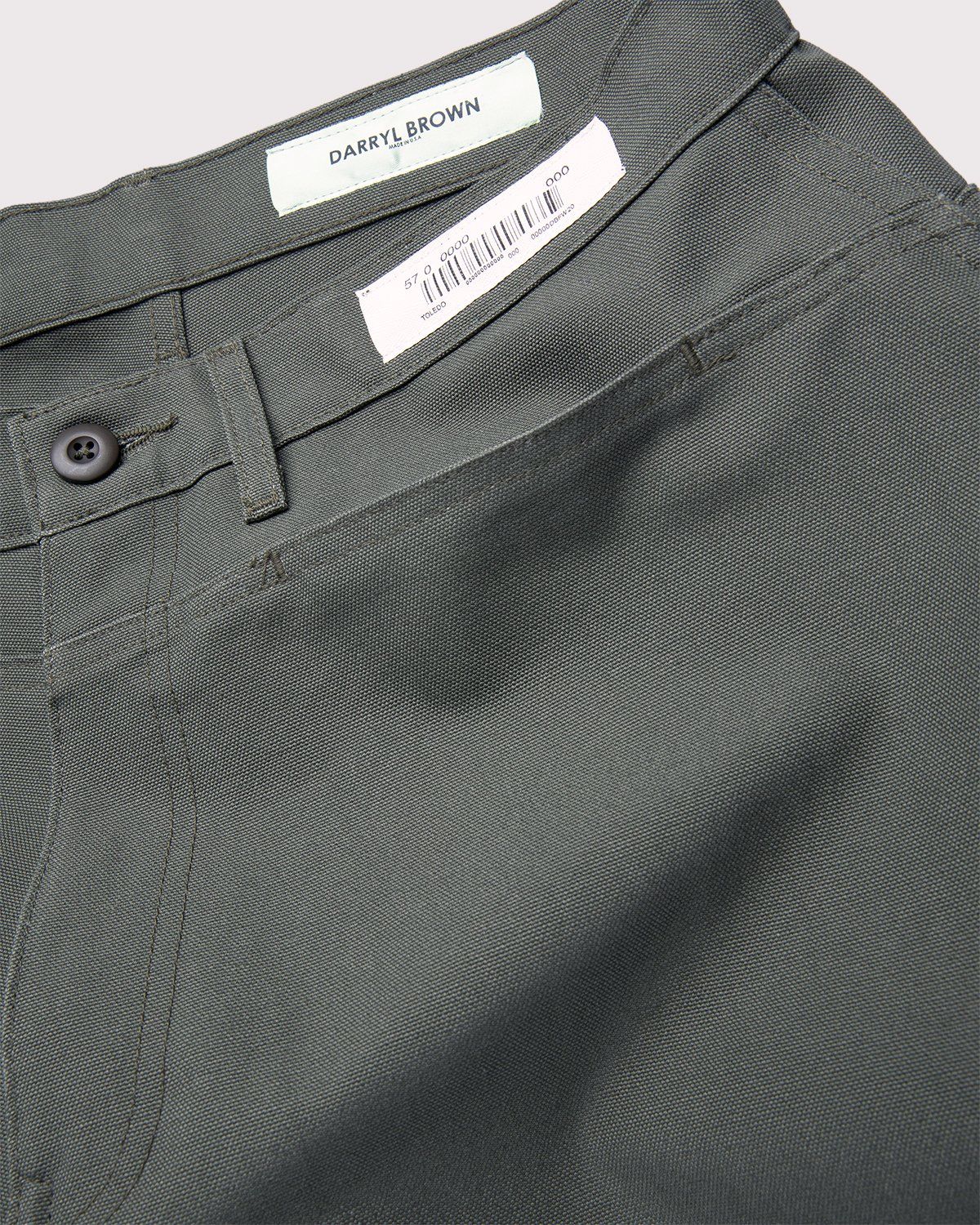 Darryl Brown – Japanese Cargo Pants Military Olive - Pants - Green - Image 3