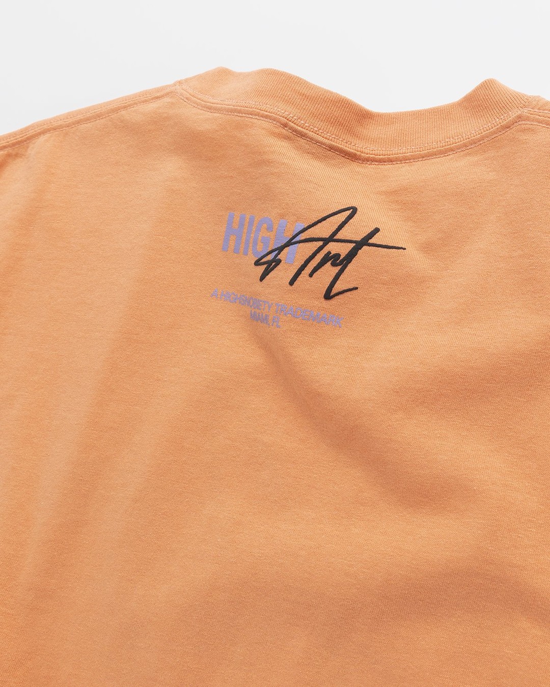 Highsnobiety – HIGHArt T-Shirt Miami Orange - Tops - Orange - Image 3