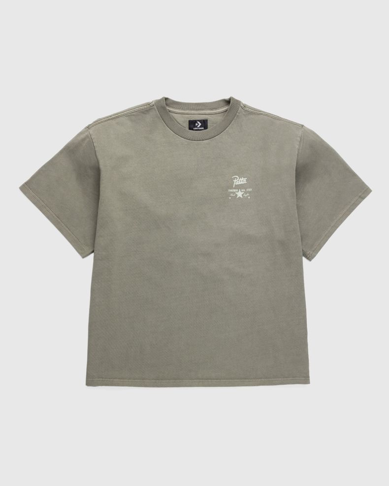 Patta x Converse – Tee Burnt Olive