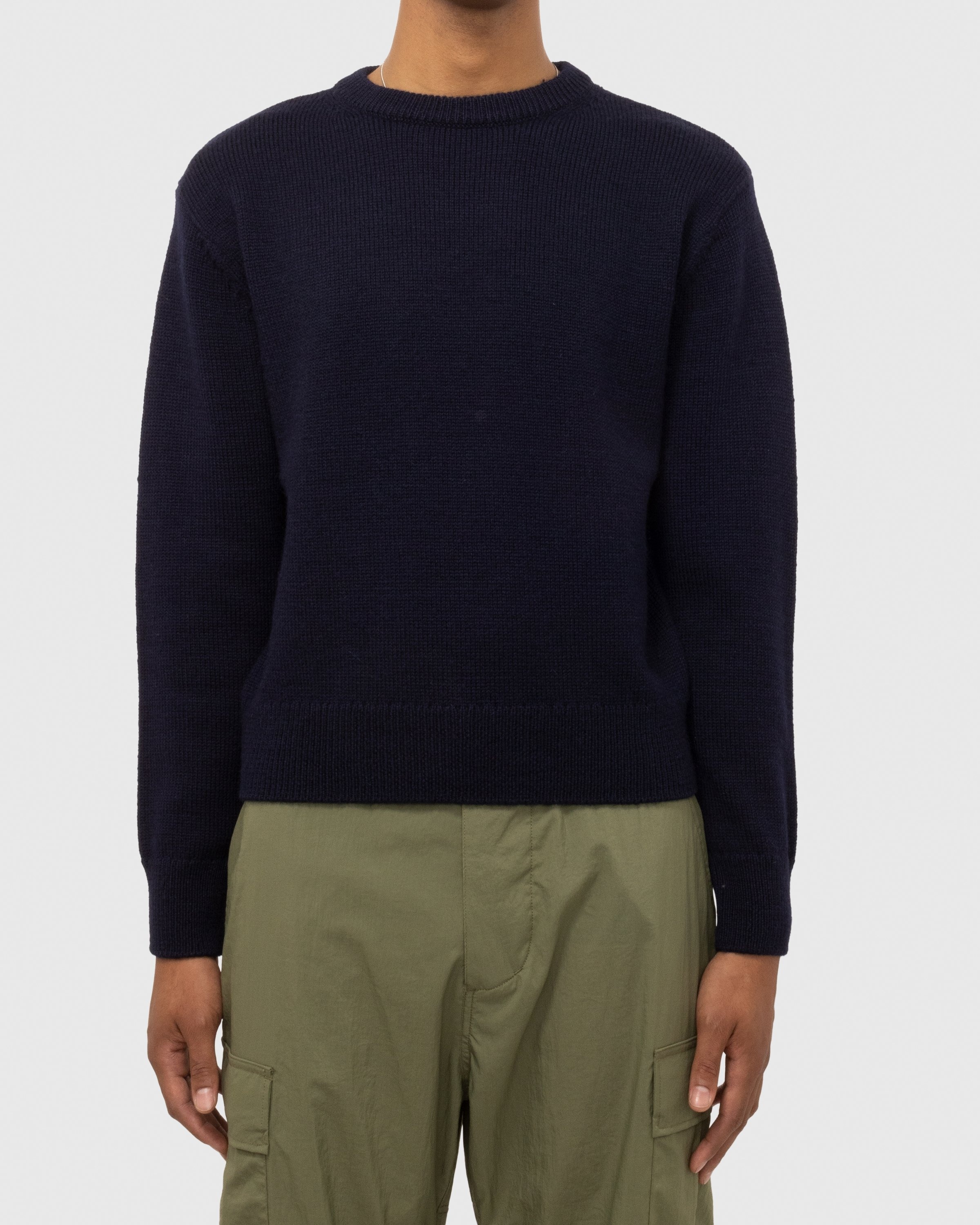 Dries van Noten – Nelson Sweater Blue - Knitwear - Blue - Image 5