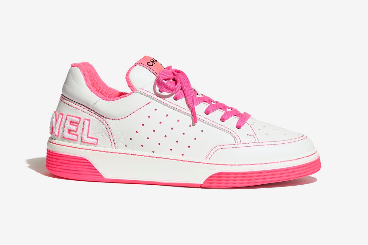 Chanel Calfskin Sneakers
